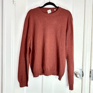 Paul Smith 100% Cashmere Sweater XXL Maroon